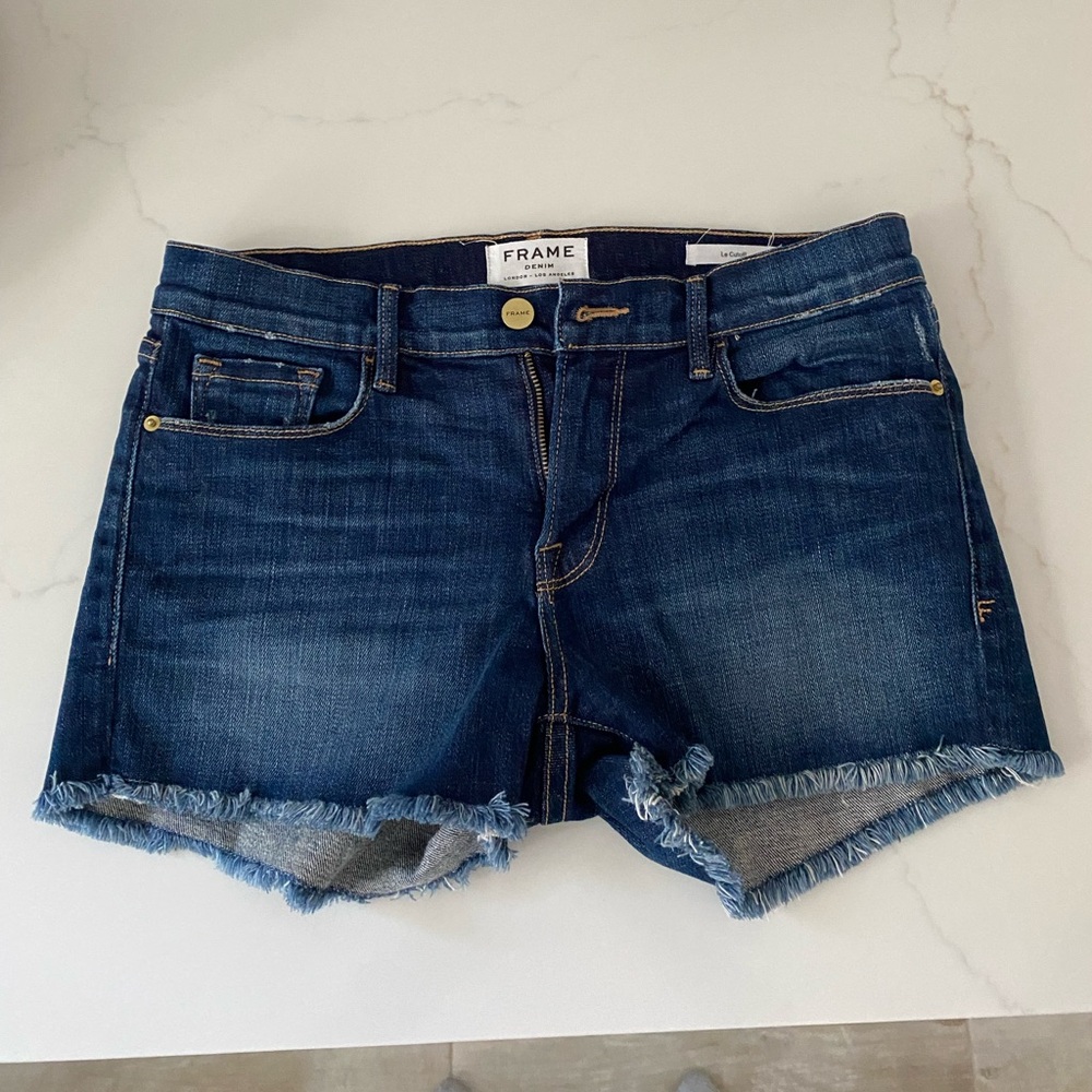 Frame Denim Women's Blue Denim Shorts